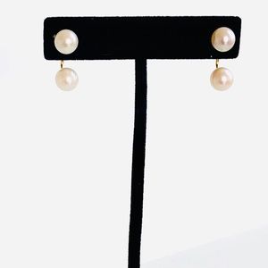 Freshwater pearl earrings